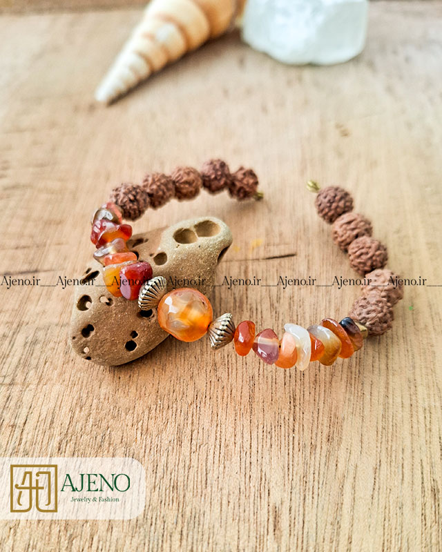 چاکرای خاجی، دستبند چاکرای دوم، دستبند چاکرای خاجی، پاکسازی چاکرای دوم، دستبند کارنلین، دستبند رودراکشا، عقیق قرمز