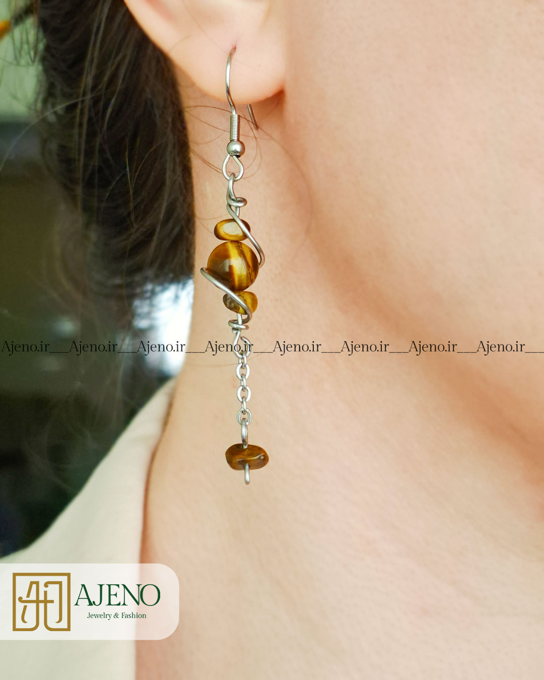 گوشواره دست ساز/ گوشواره چشم ببر اصل/ گوشواره استیل دست ساز/ خرید قسطی گوشواره سنگ/ گوشواره استیل دست ساز/ گوشواره استیل سنگ/ گوشواره چشم ببر دست ساز